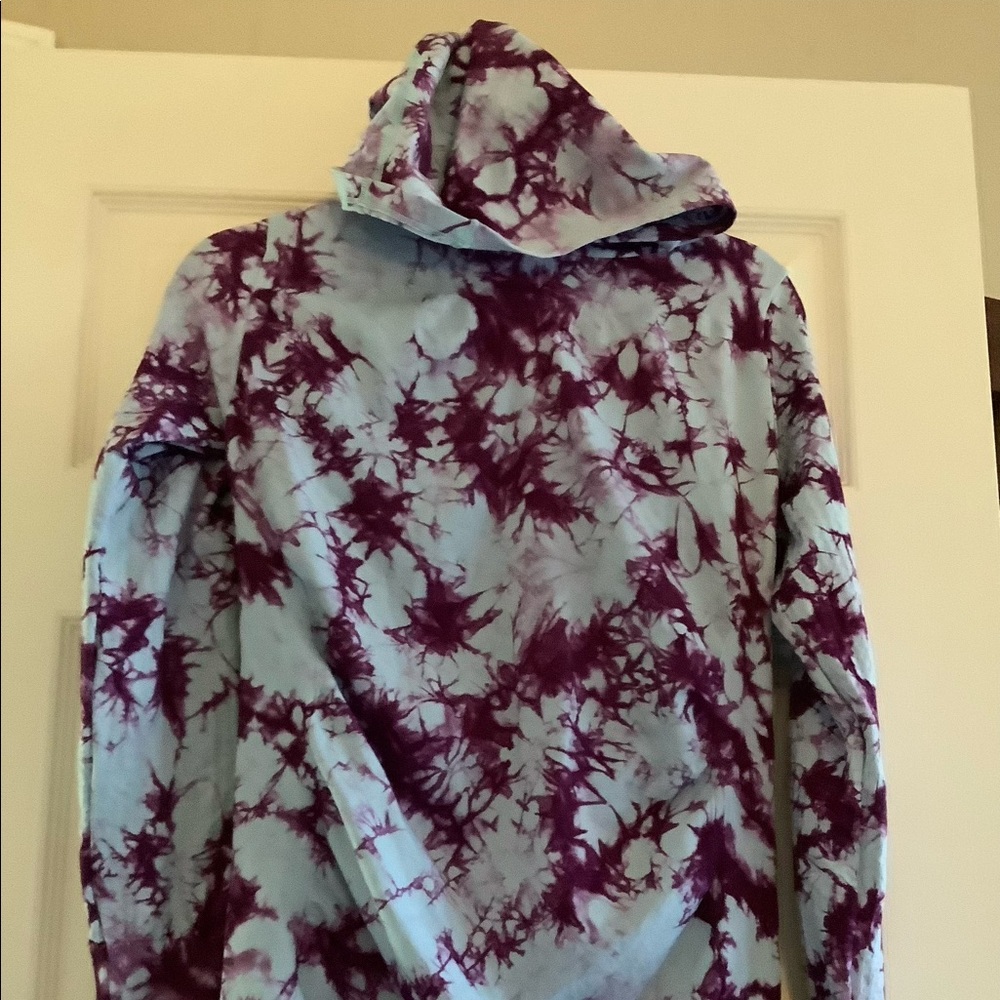 Climawear Purple Seamless Hoodie Shirt Size Large